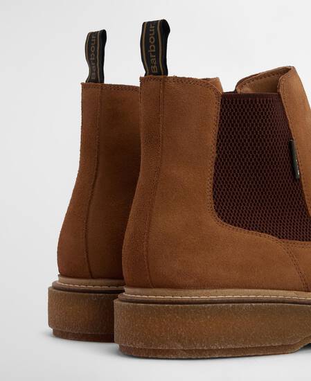 Tinstone Chelsea Boots Toffee Suede