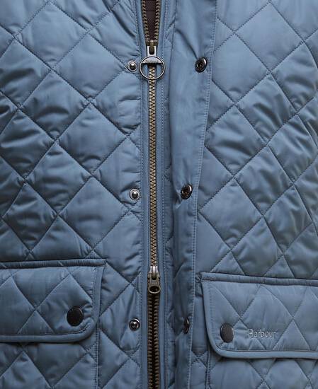 Lowerdale Gilet Blue Stone