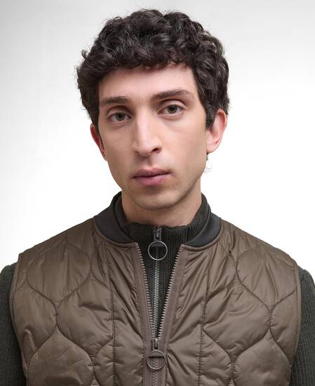 Re-Engineered Utility Liddesdale Gilet Dark Olive