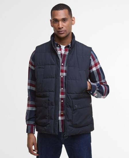 Bedale Puffer Gilet Dark Navy