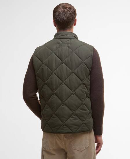 Winter Lowerdale Gilet Dark Olive