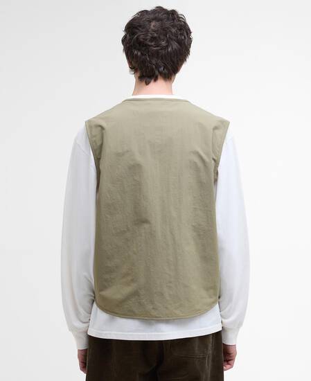Utility Editor Casual Vest British Khaki