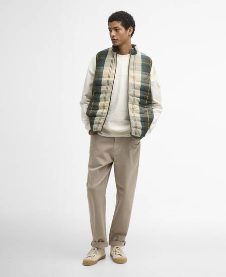 Reversible Tartan Puffer Gilet Ancient Tartan