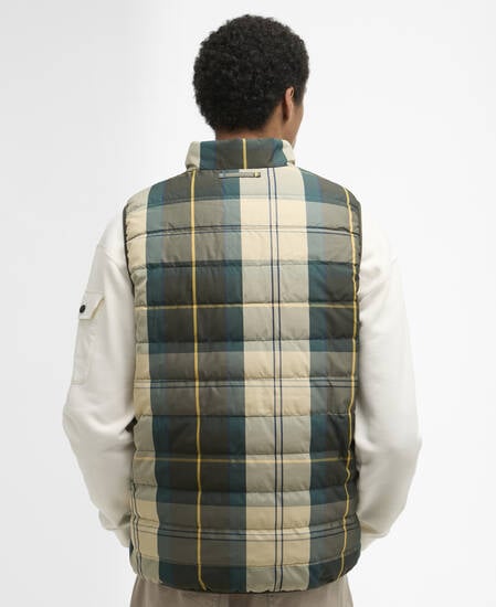 Reversible Tartan Puffer Gilet Ancient Tartan