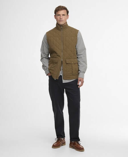 Sander Quilted Gilet Beech