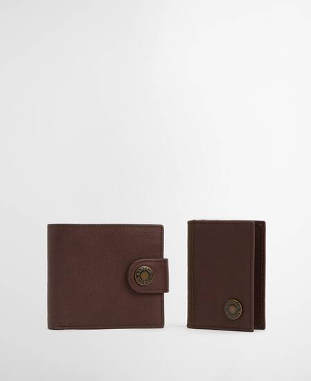Padbury Leather Gift Set Brown