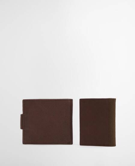 Padbury Leather Gift Set Brown