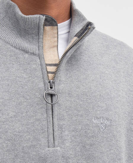 Cotton Quarter-Zip Jumper 