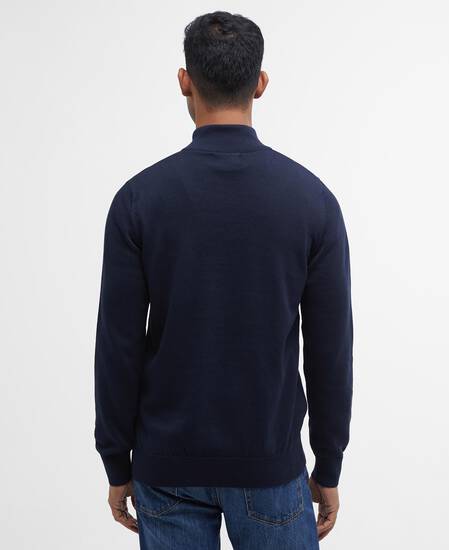 Cotton Quarter-Zip Jumper 