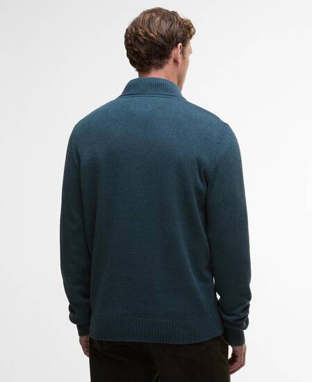 Kelson Quarter-Zip Jumper Mallard Green