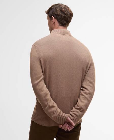 Kelson Quarter-Zip Jumper Stone