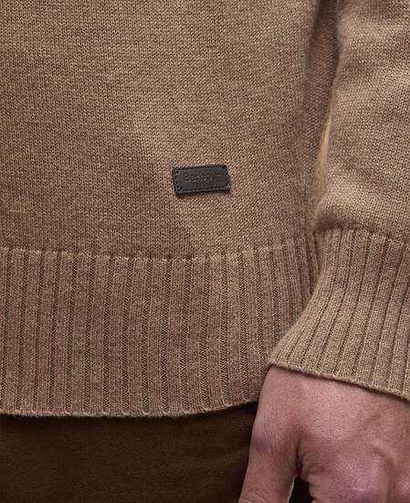 Kelson Quarter-Zip Jumper Stone