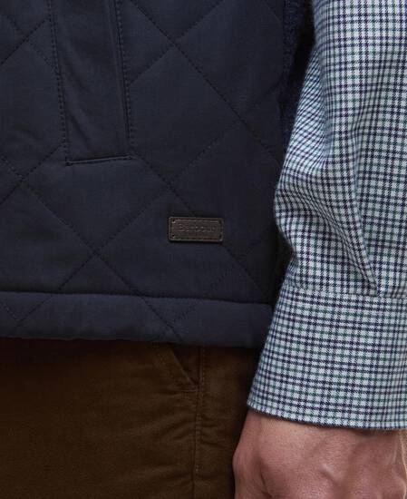 Shoveler Knitted Gilet Navy