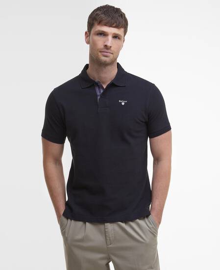 Tartan Pique Polo Shirt 