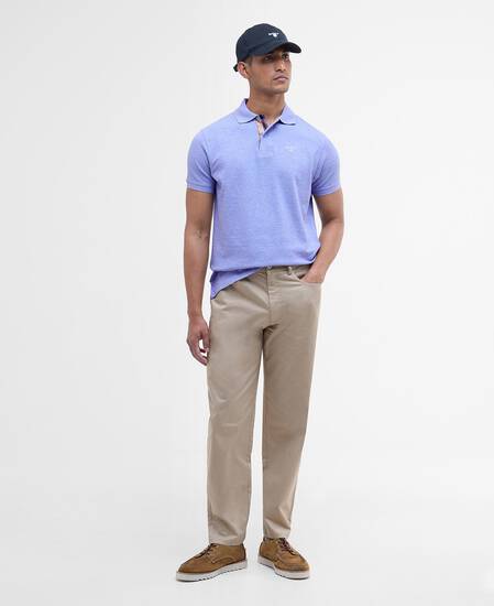 Tartan Pique Polo Shirt 