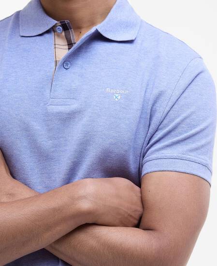 Tartan Pique Polo Shirt 