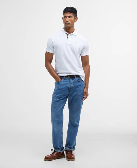 Tartan Pique Polo Shirt 