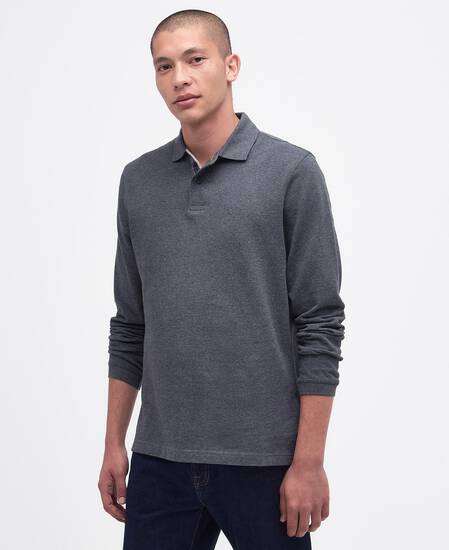 Essential Long-Sleeved Polo Shirt 