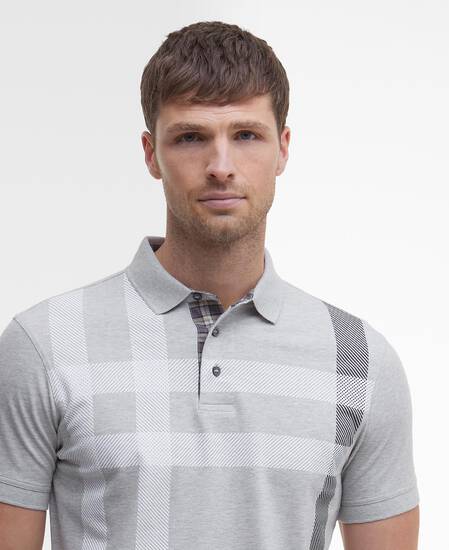 Blaine Tartan Short-Sleeved Polo Shirt 