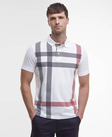 Blaine Tartan Short-Sleeved Polo Shirt 