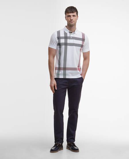 Blaine Tartan Short-Sleeved Polo Shirt 