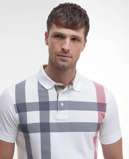 Blaine Tartan Short-Sleeved Polo Shirt 