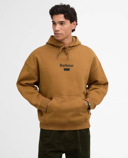 Barbour x Levi's Graphic Hoodie Tan