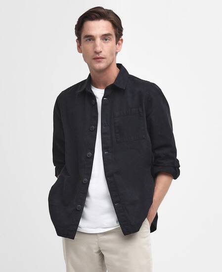 Washed Cotton Overshirt 