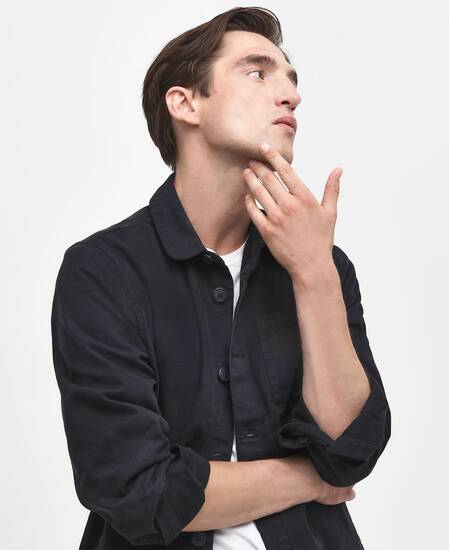 Washed Cotton Overshirt 