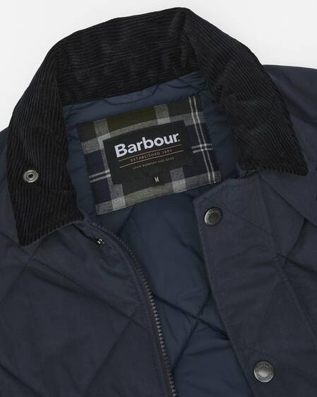 Modern Bedale Quilted Jacket Navy
