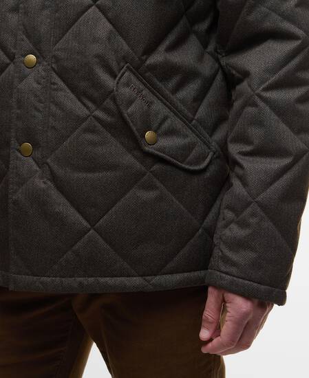 Winter Shoveler Quilted Jacket Dark Olive