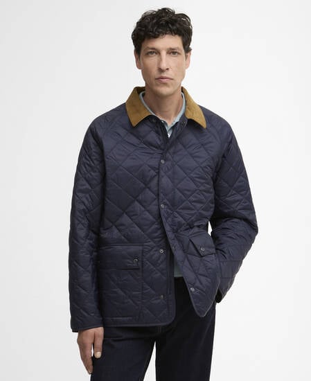 City Bedale Quilted Jacket Navy