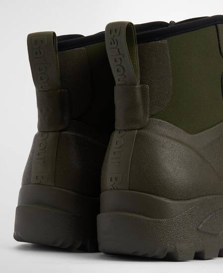 Marlow Lace-Up Wellingtons Olive