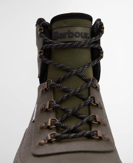 Marlow Lace-Up Wellingtons Olive