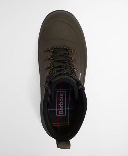 Marlow Lace-Up Wellingtons Olive