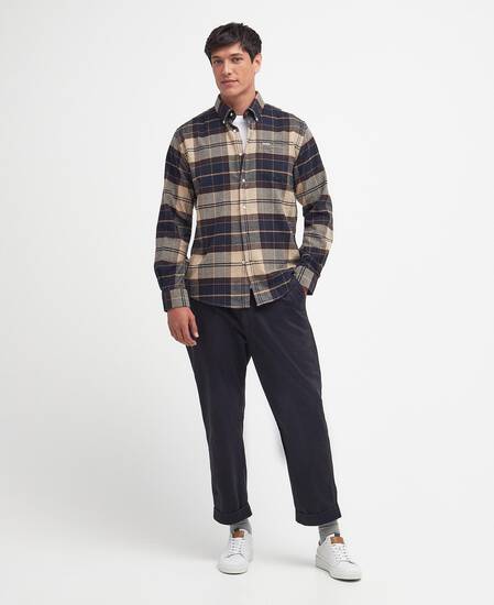 Hogside Tartan Regular Long-Sleeved Shirt 
