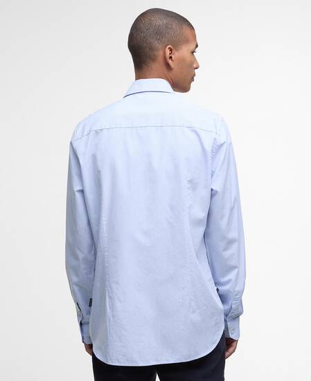 Throckley Oxford Tailored Shirt Sky