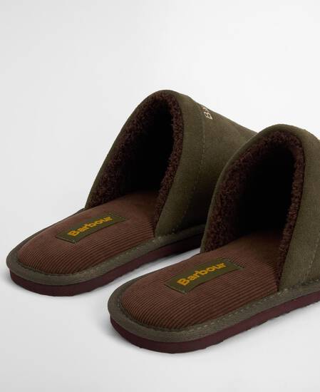 Everitt Mule Slippers Olive