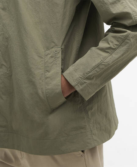 Short Rokig Showerproof Jacket Dusty Olive