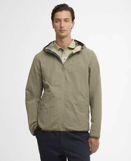 Reversible Kemble Showerproof Jacket Dusty Olive