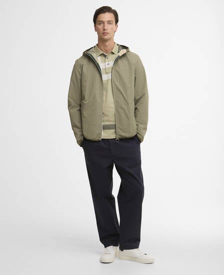 Reversible Kemble Showerproof Jacket Dusty Olive