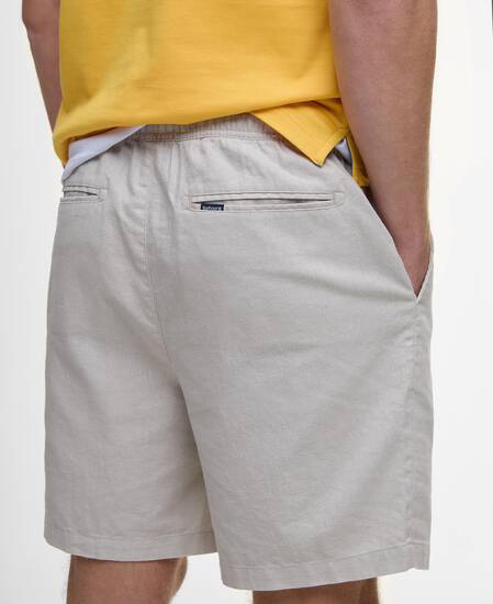Cotton Linen Relaxed Shorts 