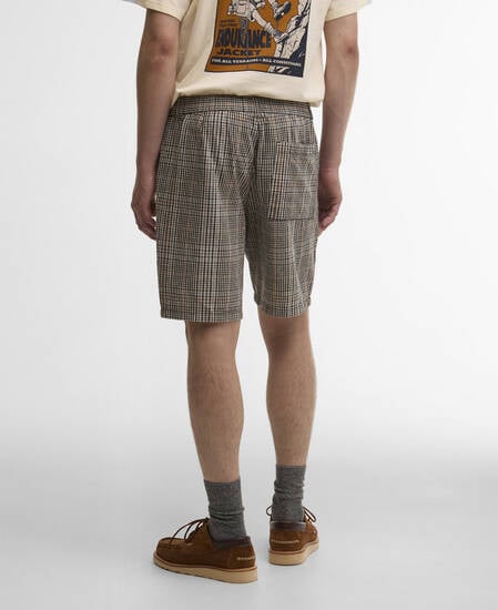 Fife Checked Short Neutral