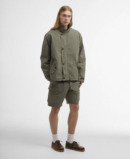 Spey Poplin Short Archive Olive