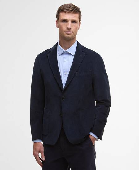 Wallington Cord Blazer Navy