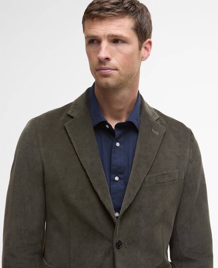 Wallington Cord Blazer Olive