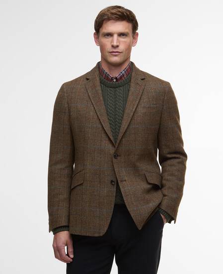 Sullivan Check Blazer Brown