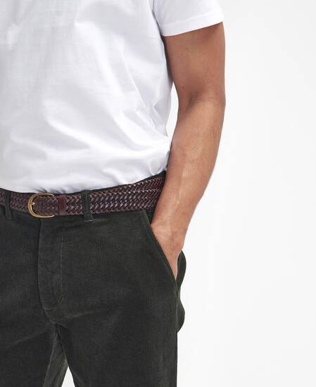 Stretch Cord Tailored Trousers 