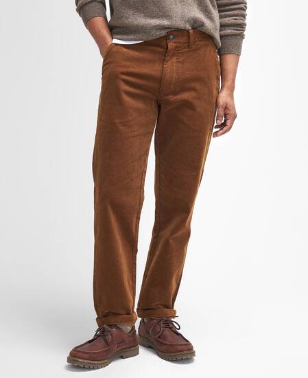 Stretch Cord Tailored Trousers 