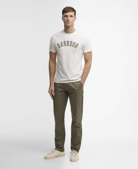Lightweight Stretch Tailored Chinos Smokey Olive